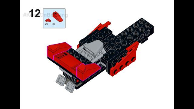 LEGO 31100 Racing Truck moc building instructions tutorial