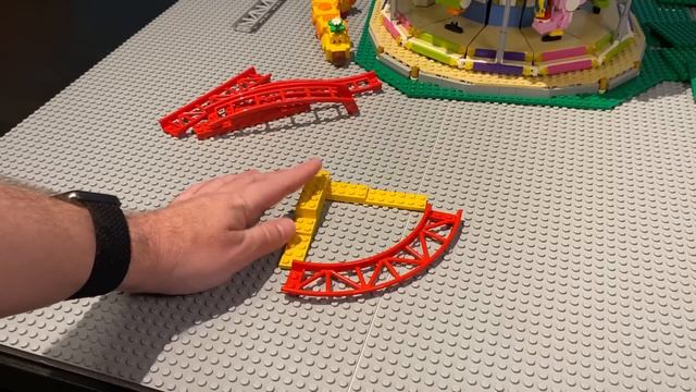 Huge LEGO Mario Kart Roller Coaster with Custom Characters смотреть онлайн