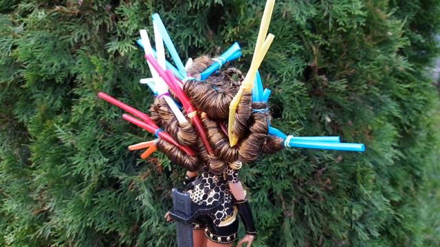 LOL SURPRISE OMG FIERCE ROYAL BEE/ Hair washing| short video смотреть онлайн