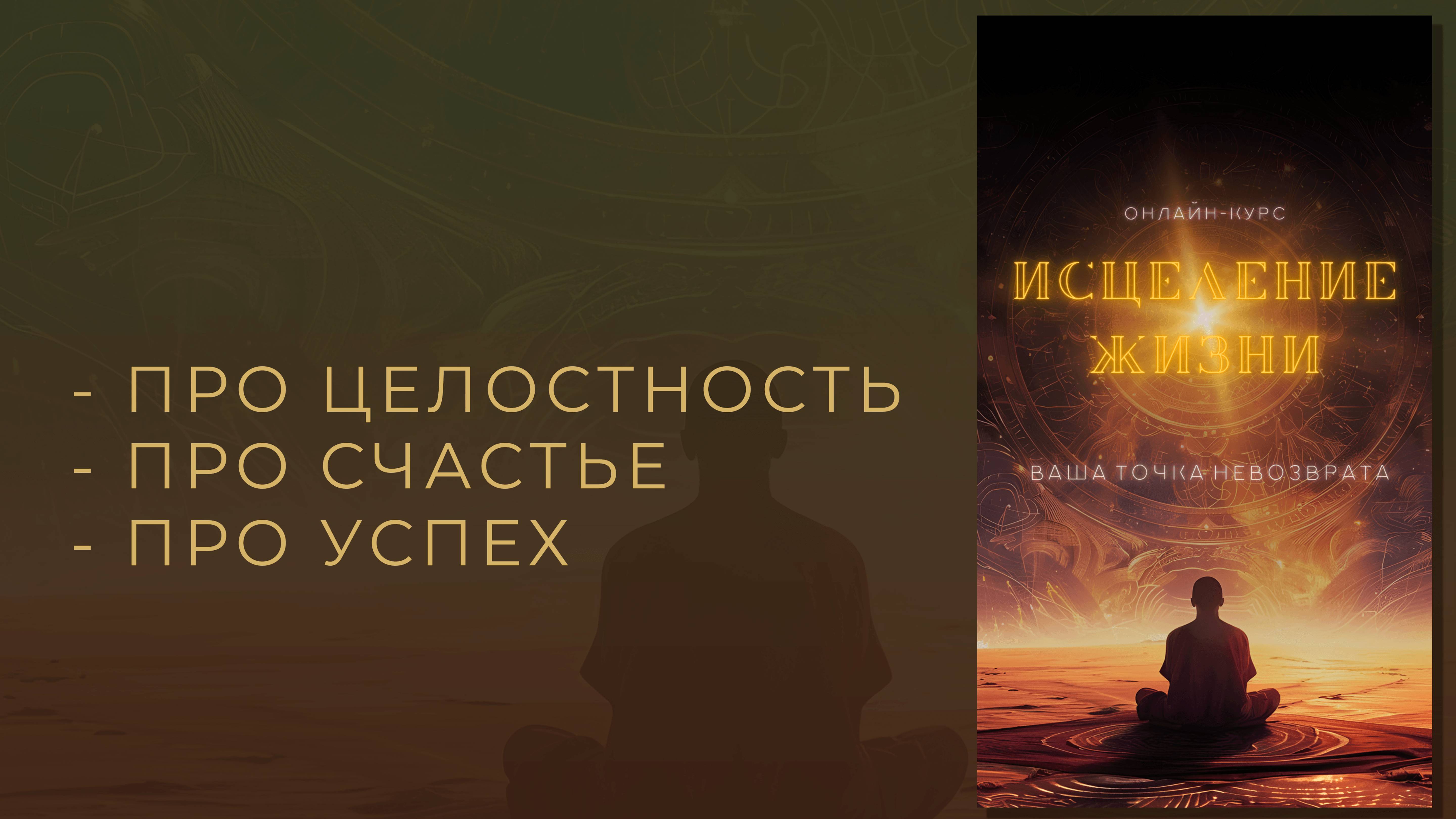 ЦЕЛОСТНОСТЬ ЖИЗНИ. Секреты счастья и успеха