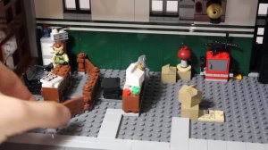 Lego 75827 Firehouse Headquarters and 21108 Ecto-1 Together!