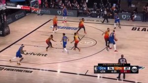 Jerami Grant with the contested 3 pointer | Jazz vs Nuggets