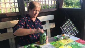 Огурцы консервированные способом горячей расфасовки