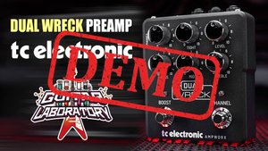 Гитарная педаль TC ELECTRONIC DUAL WRECK PREAMP - демонстрация звучания