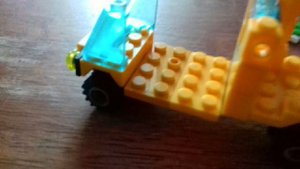 Как сделать мини-грузовик с прицепом из лего