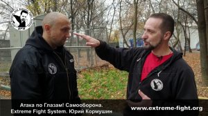 АТАКА по Глазам! Самооборона. Extreme Fight System. Юрий Кормушин
