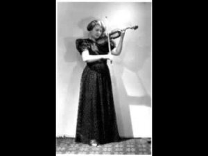 Галина Баринова - Бах Концерт для скрипки, 2 часть