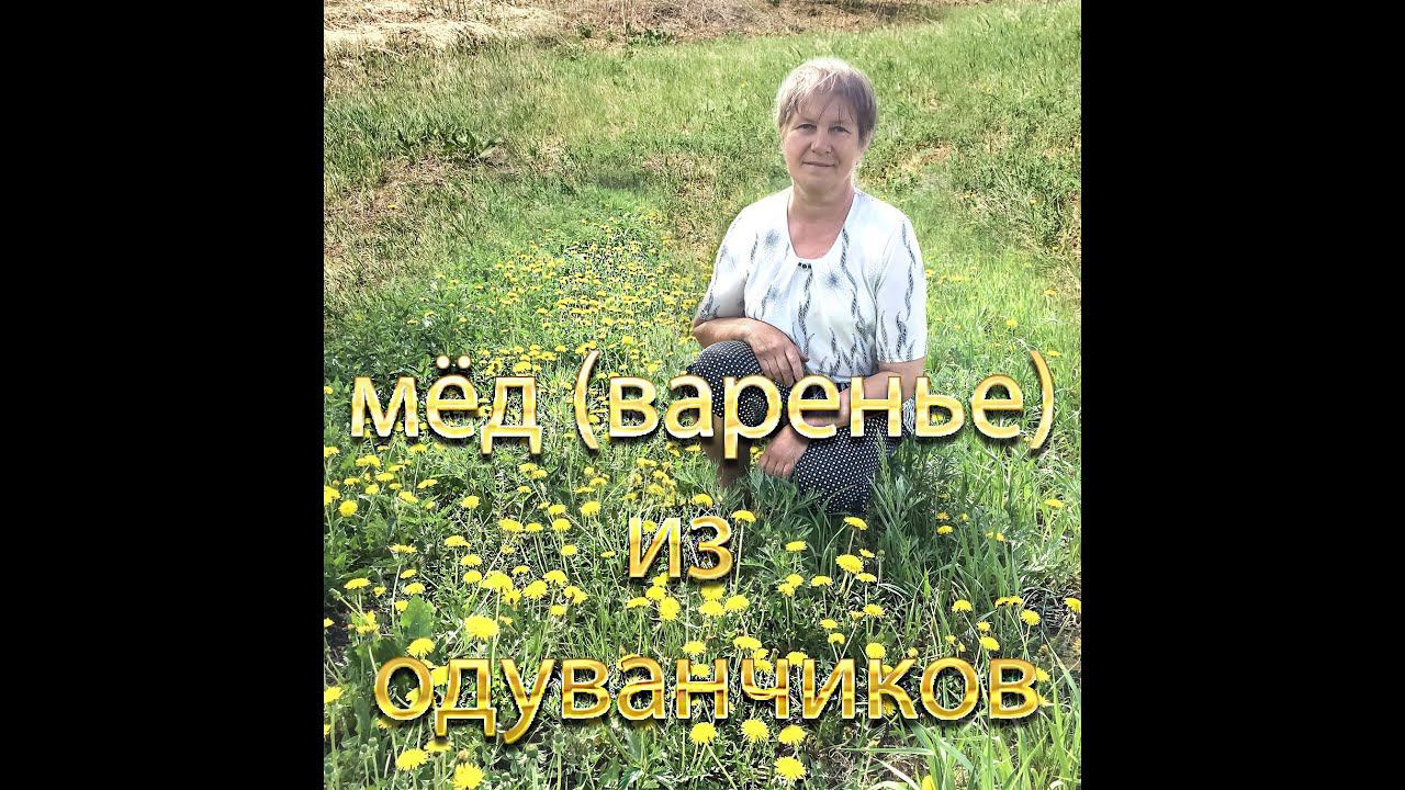 Одуванчиковый мёд варенье из одуванчиков смотреть онлайн