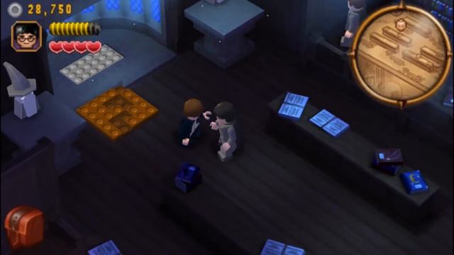 LEGO Harry Potter: Years 1-4 (PSP) Year 2 Part 7 The Revelio Charm Walkthrough смотреть онлайн