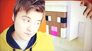 Ивангай играет в майнкрафт