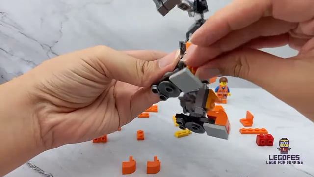 LEGO POKEMON MECH - Pokedex 004 Charmander / Hitokage (Tutorial Build & Armor Robot Mode) смотреть онлайн