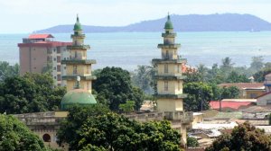 Гвинея. Конакри. Район «Матам». Окраина города.