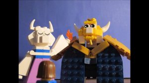 LEGO Undertale Asgore character MOC