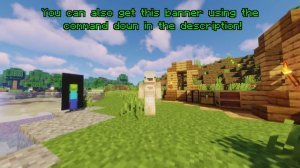 How To Make A Zombie Banner in Minecraft! (1.16+) (LOOM CRAFTING)