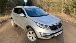 Kia Sportage 2011 года 2.0 бензин АКПП в родной краске в отличном состоянии