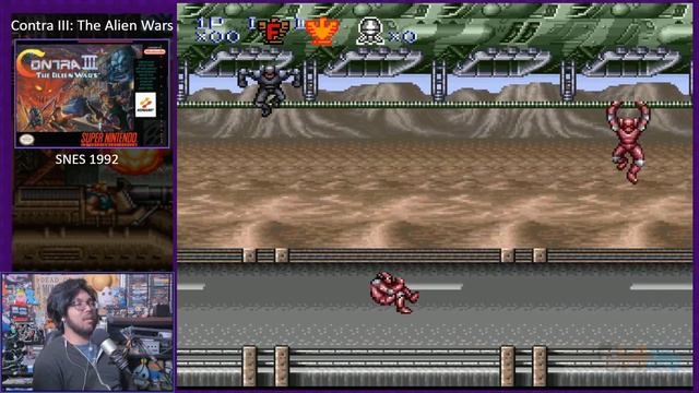 The HARDEST SNES Game I've Ever Played! | Contra III: The Alien Wars [SNES] - The Collection смотреть онлайн