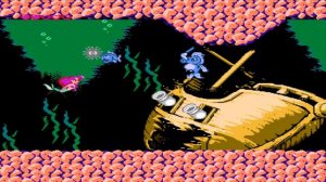 All Bosses - The Little Mermaid (NES). Все боссы. Игры 90-х.