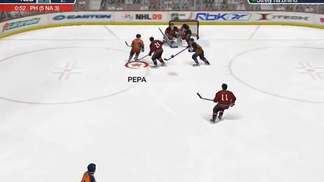 NHL 09|Be A Pro|New York Islanders vs New Jersey Devils|1.Díl смотреть онлайн