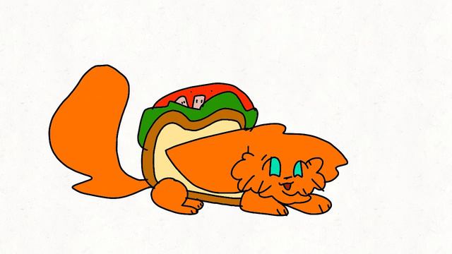 мышка сосиска, крыска ириска, кот бутерброд, авокадо бегемот ;3 смотреть онлайн