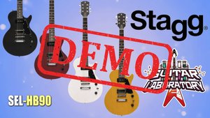 Электрогитара STAGG SEL-HB90 - демонстрация звучания