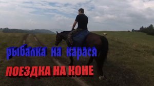 Поход,рыбалка,поездка на коне,грибы!