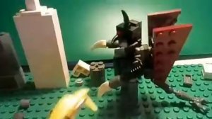 Гайган vs Годзилла / лего анимация