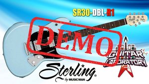 Электрогитара STERLING SR30-DBL-R1 - демонстрация звучания