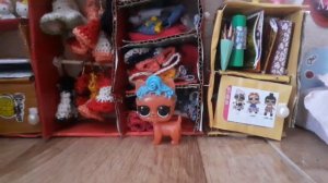 | РУМ ТУР по нашим домикам для кукол LOL | ремонт в домиках |  новые домики | куклы LOL | lol dolls