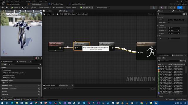 06 - Анимационный монтаж. ОСНОВЫ АНИМАЦИИ в Unreal Engine 5 Александр Семенко