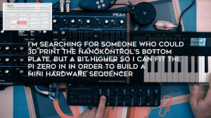 I turned my Nanokontrol into a 16 step multitrack midi looper using a Raspberry PI Zero 2