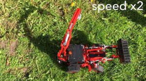 Lego technic 42082 c model Backhoe moc