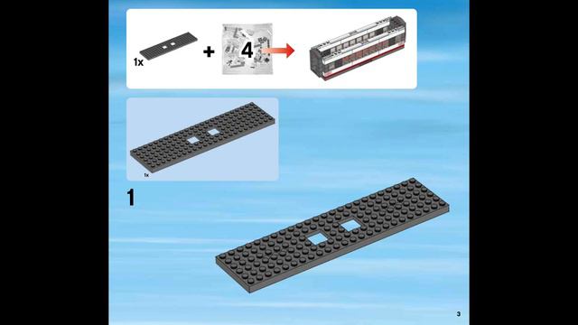 LEGO City - High-Speed Passenger Train - 60051 | How To Build Instructions смотреть онлайн