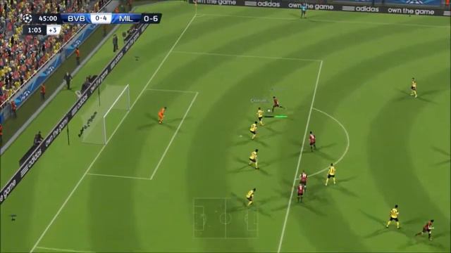 BORUSSIA DORTMUND v AC MILAN (PES 2013) смотреть онлайн