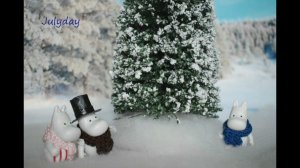 Рождественская ель муми-троллей...