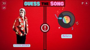Guess the Justin Bieber Songs | guess the song | song quiz | Justin Bieber