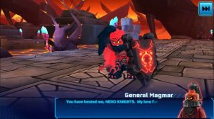 LEGO NEXO KNIGHTS MERLOK 2.0 - LAVALANDS General Magmar Boss - Game Walkthrough ios / android