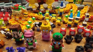 LEGO Mario LEGO Peach and LEGO Luigi Character Madness!
