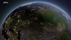 РОСКОСОМС. РКС. 3D видеоролик "ДЗЗ" (дистанционное зондирование земли)