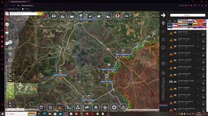 Обзор карты боевых действий Militarymaps Война на Украине за 28 сентября 2024 год.