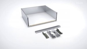 Фильм по монтажу высокого внутреннего ящика LEGRABOX со вставкой