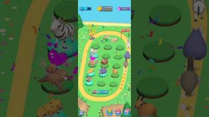 Merge Party Animals !! full level 22 Gameplay Party with your favorite animals
