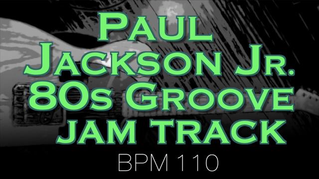 Bm Paul Jackson Jr. Style - 80s Funky Groove Backing Track in Bm смотреть онлайн