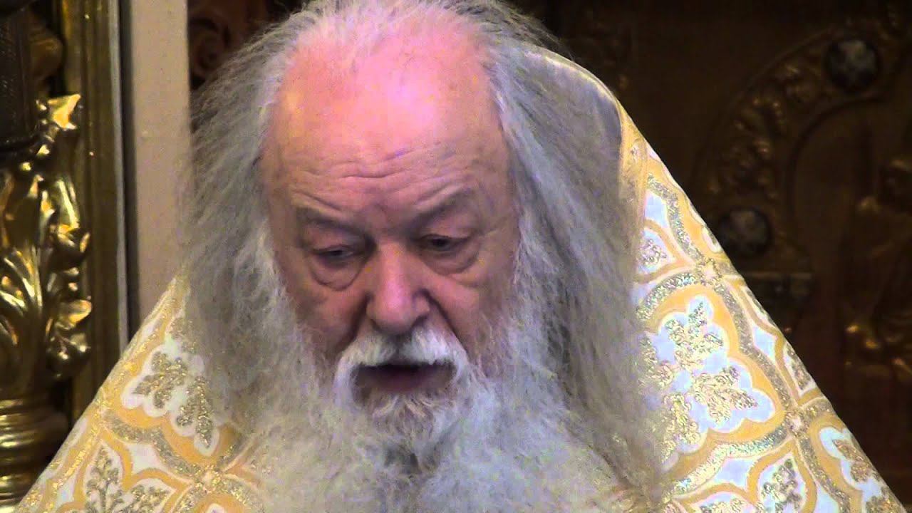 Проповедь о. Валериана Кречетова 07.06.15 смотреть онлайн
