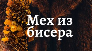 Как расшить бисерную сетку. Бисерный мех. Бисероплетение.