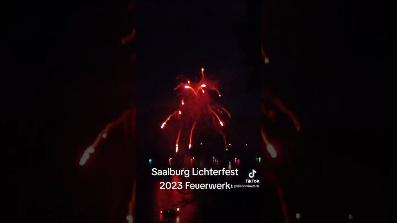 Feuerwerk Lichterfest Saalburg 2023 @DJ-Discriminator-sperrer