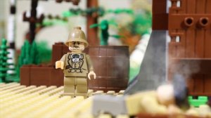Lego American revolution battle of Concord - history brick film (part 2)