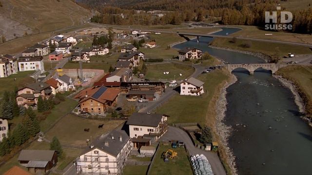 Полёт над Швейцарией 17 . Relax музыка смотреть онлайн