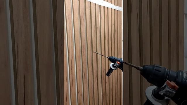 Декоративные рейки на стену в прихожей