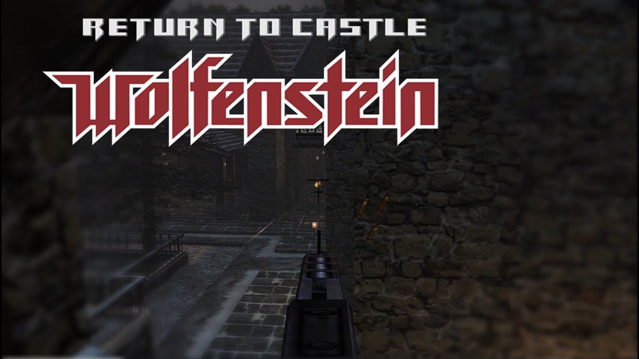 Return to Castle Wolfenstein. Прохождение игры 2001г. #4  Деревня . Full HD 1080