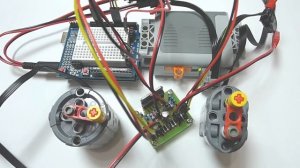 Arduino Controlling LEGO Power Functions Motor Part 1: Wired Control